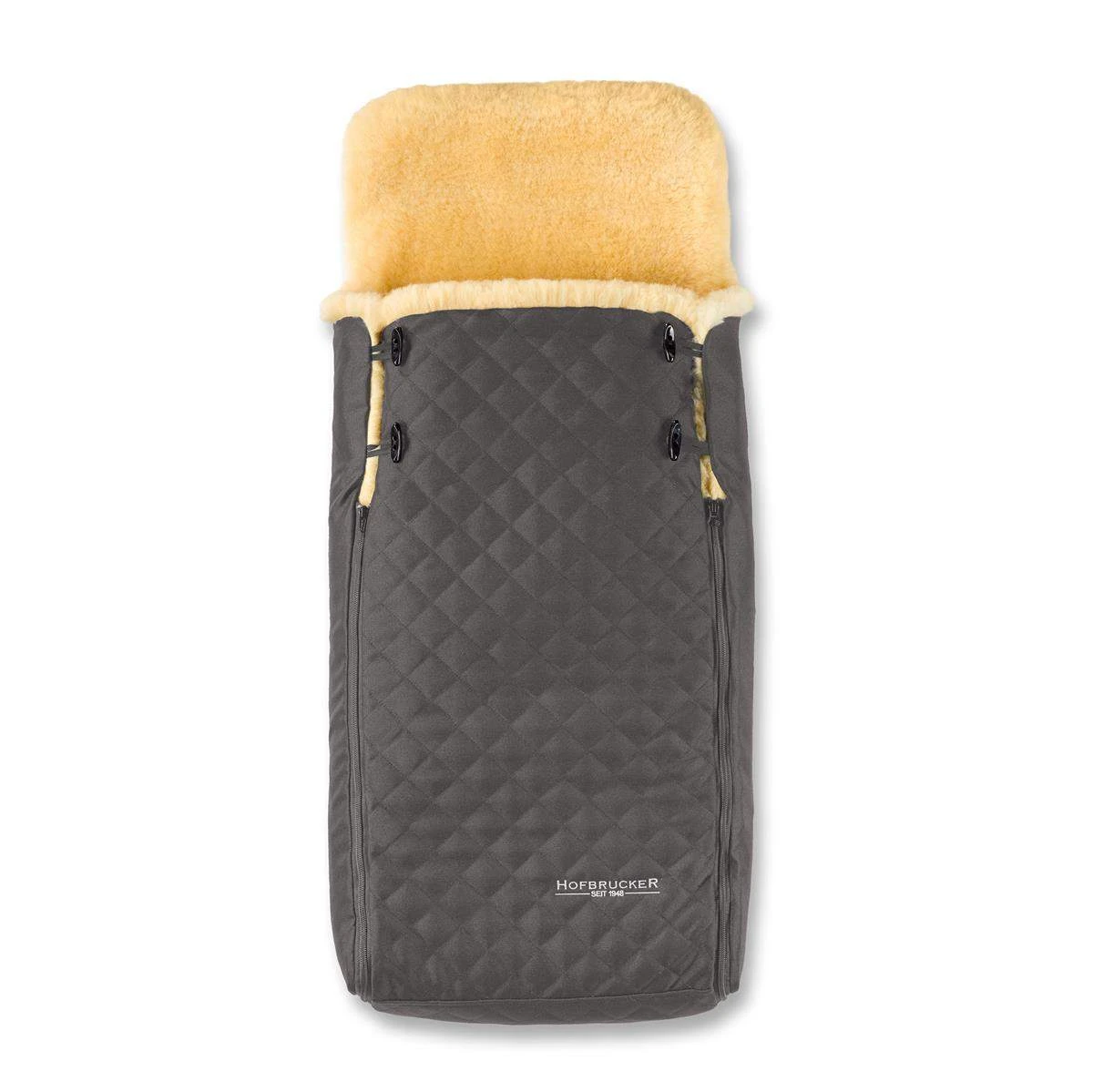 Hofbrucker Kinderwagen FuĂsack Luxus Limited Edition In Grau