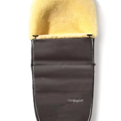 Hofbrucker Kinderwagen Fußsack Polaris In Schwarz Meliert