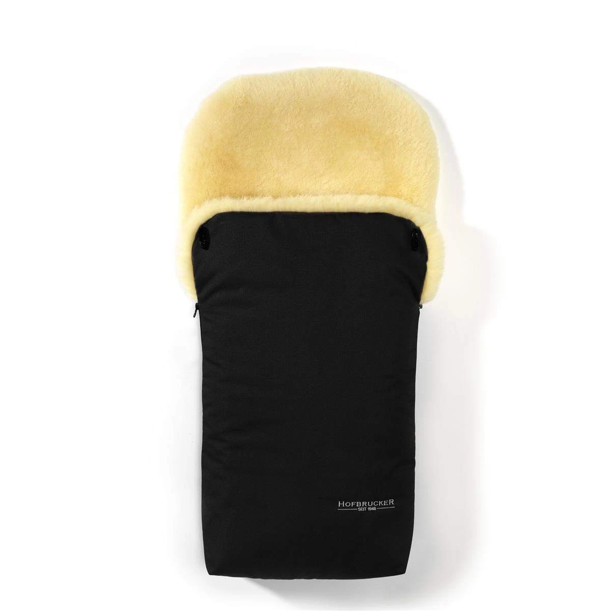 Hofbrucker Kinderwagen FuĂsack Putzi In Schwarz