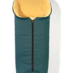 Hofbrucker Lammfell-Fußsack "Iglu" In Petrol - (L)95 X (B)34 Cm