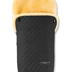 Hofbrucker Lammfell-Fußsack "Putzi Limited Edition" In Schwarz - (L)90 X (B)34 Cm