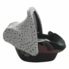 Janabebé By Jyoko Universalhaube Für Maxi Cosi Group 0 Babytrage In Black Star