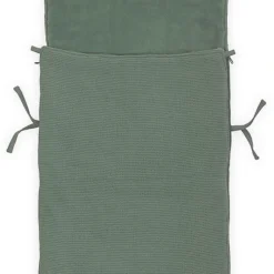 Jollein Fußsack Für Kinderwagen Und Babyschal, Basic Knit Forest Green