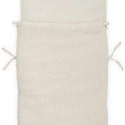 Jollein Fußsack Für Kinderwagen Und Babyschal, Teddy Cream White