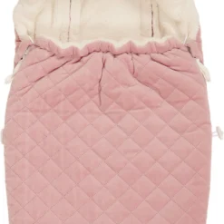 Kaiser Naturfellprodukte Babyschalenfußsack Velvet Hoody, Rose