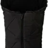 Kaiser Naturfellprodukte Fleece Kuschelsäckchen Für Babyschale, Schwarz