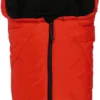 Kaiser Naturfellprodukte Fleece Kuschelsäckchen Für Babyschale Und Kinderwagen, Rot