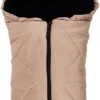Kaiser Naturfellprodukte Fleece Kuschelsäckchen Für Babyschale Und Kinderwagen, Sand