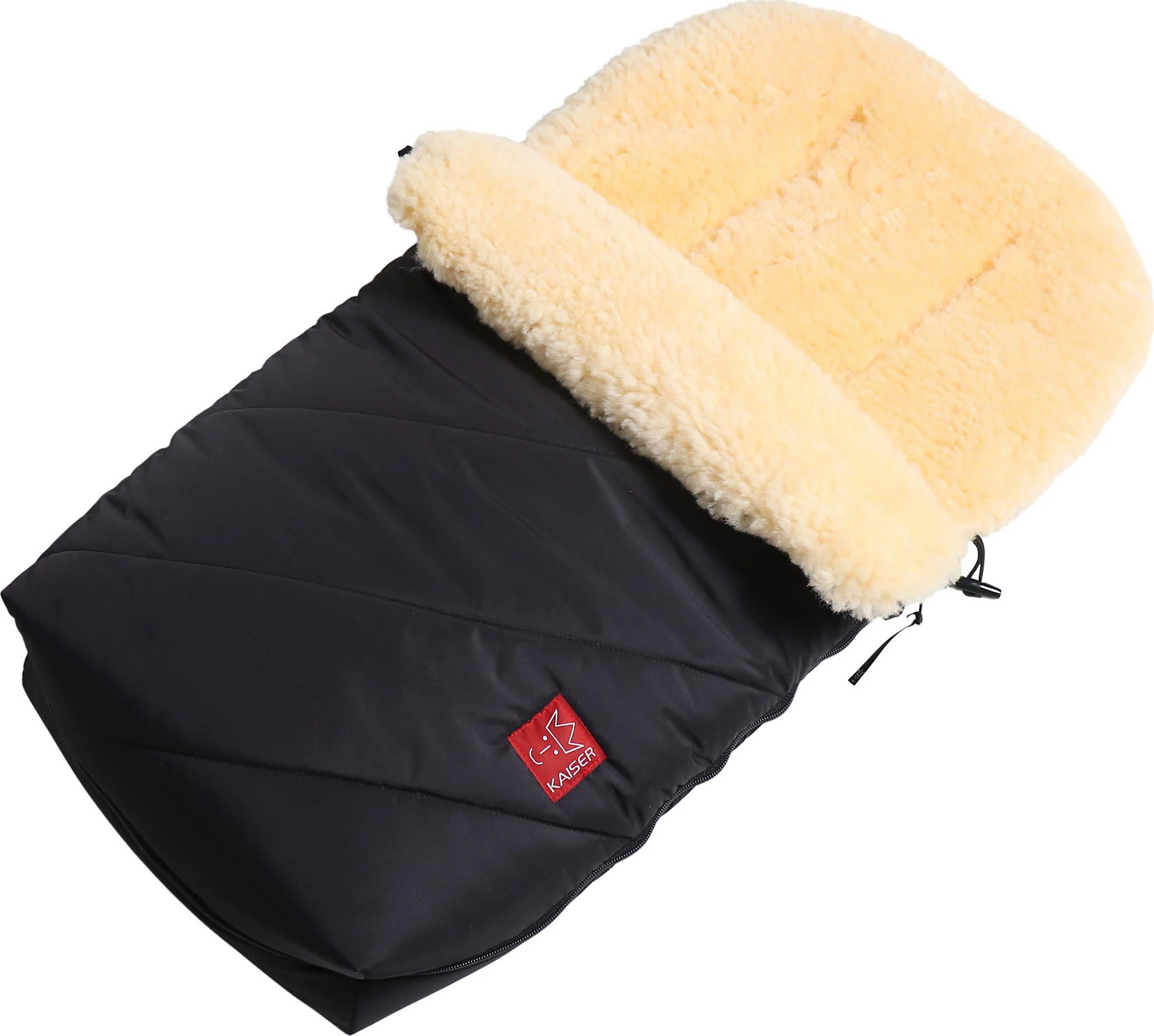 Kaiser Naturfellprodukte FuĂsack PAAT Mit Lammfell, Black â Bild 2