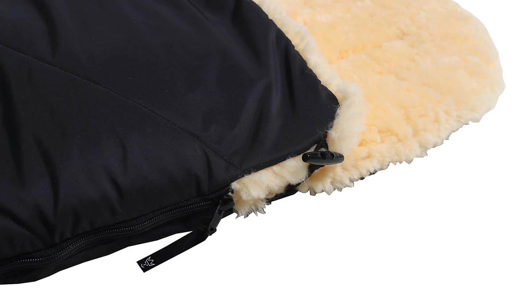 Kaiser Naturfellprodukte FuĂsack PAAT Mit Lammfell, Black â Bild 4