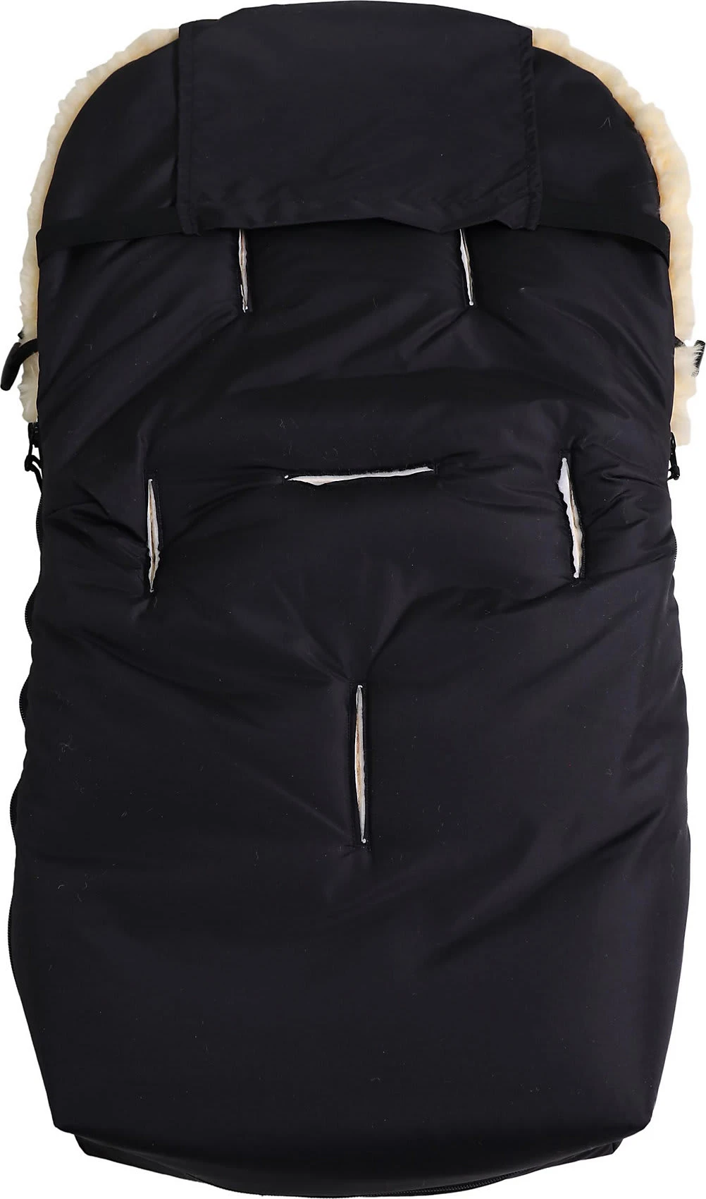 Kaiser Naturfellprodukte FuĂsack PAAT Mit Lammfell, Black â Bild 5