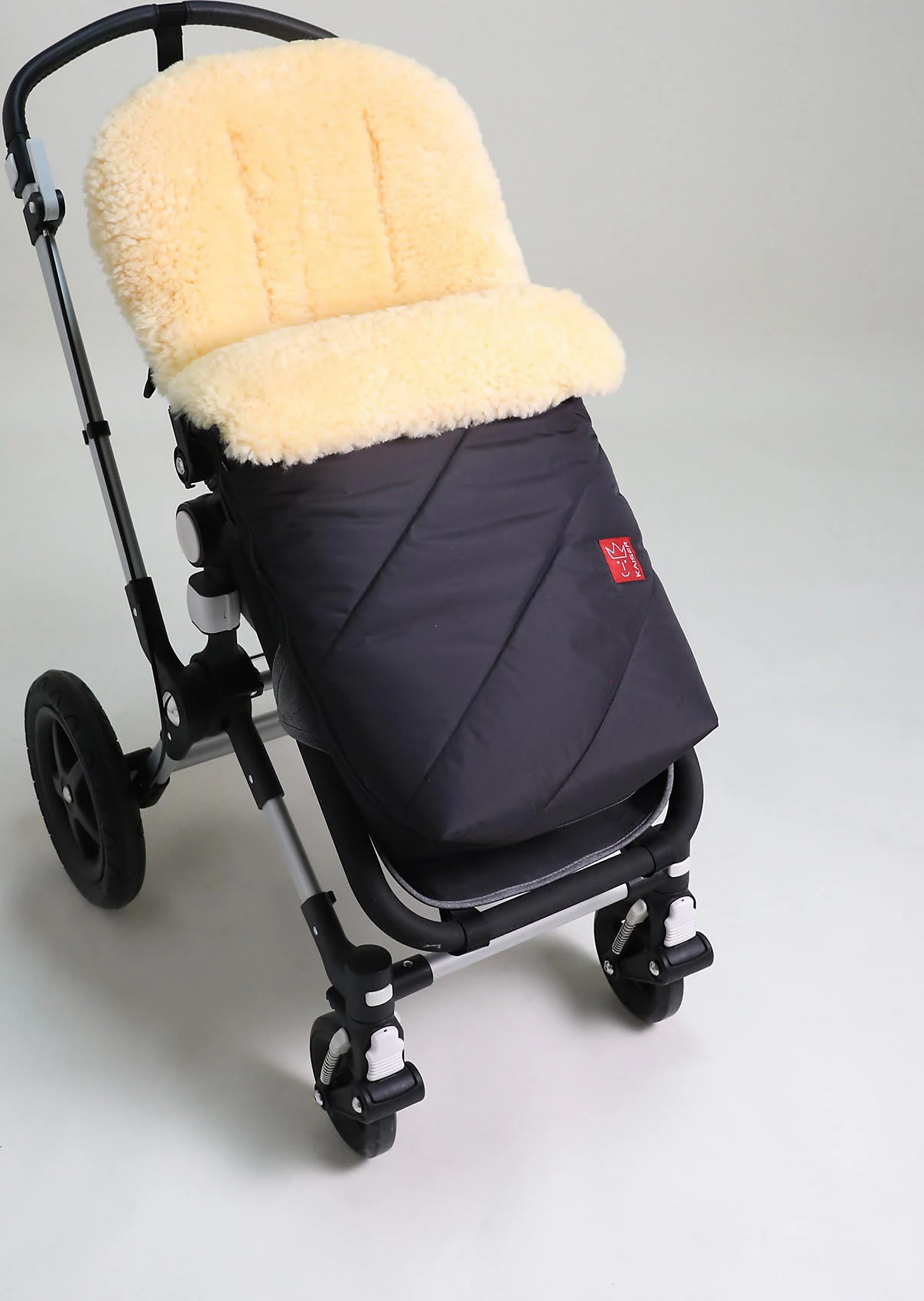 Kaiser Naturfellprodukte FuĂsack PAAT Mit Lammfell, Black â Bild 7