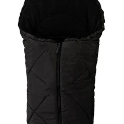 Kaiser Naturfellprodukte Kuschelsack "Fleece" In Schwarz - (L)80 X (B)40 Cm