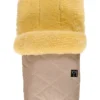 Kaiser Naturfellprodukte Lammfell-Fußsack "Natty" In Beige - (L)85 X (B)45 Cm