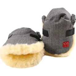 Kaiser Naturfellprodukte Lammfell-Handwärmer "Siggy" In Grau