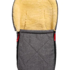 Kaiser Naturfellprodukte Lammfell-Kuschelsack "Emmi" In Anthrazit - (L)80 X (B)37 Cm