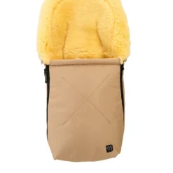 Kaiser Naturfellprodukte Lammfell-Kuschelsack "Emmi" In Beige - (L)80 X (B)37 Cm