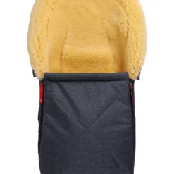 Kaiser Naturfellprodukte Lammfell-Kuschelsack "Emmi" In Dunkelblau - (L)80 X (B)37 Cm