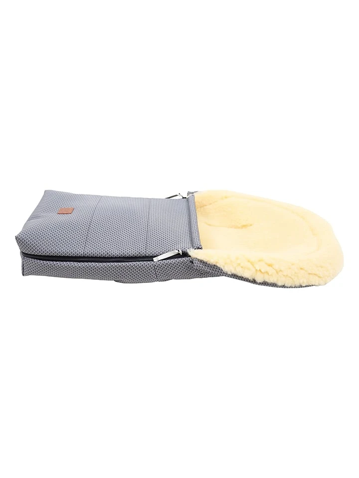 Kaiser Naturfellprodukte Lammfell-Kuschelsack "Emmi" In Grau - (L)80 X (B)37 Cm â Bild 3