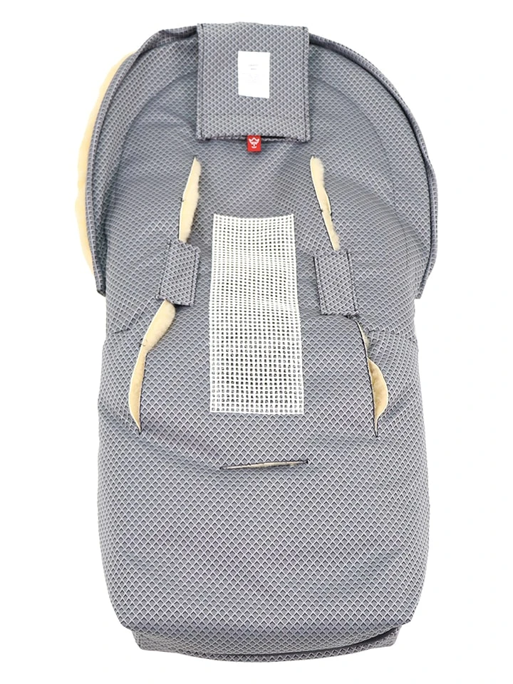 Kaiser Naturfellprodukte Lammfell-Kuschelsack "Emmi" In Grau - (L)80 X (B)37 Cm â Bild 4