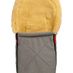 Kaiser Naturfellprodukte Lammfell-Kuschelsack "Emmi" In Grau - (L)80 X (B)37 Cm