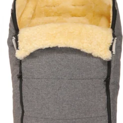 Kaiser Naturfellprodukte Premium Lammfell Fußsack Passgenau Für YOYO, Lammfell Natural Honey,...