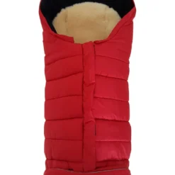 Kaiser Naturfellprodukte Thermo-Fußsack "Arctik Plus" In Rot - (L)105 X (B)48 Cm