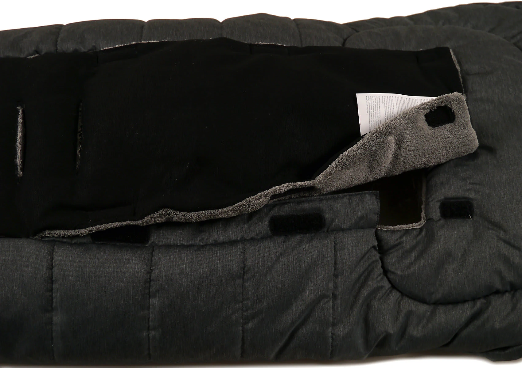 Kaiser Naturfellprodukte Thermo Fußsack ELLA Für Babyschale Und Kinderwagen , Anthrazit Melange – Bild 7