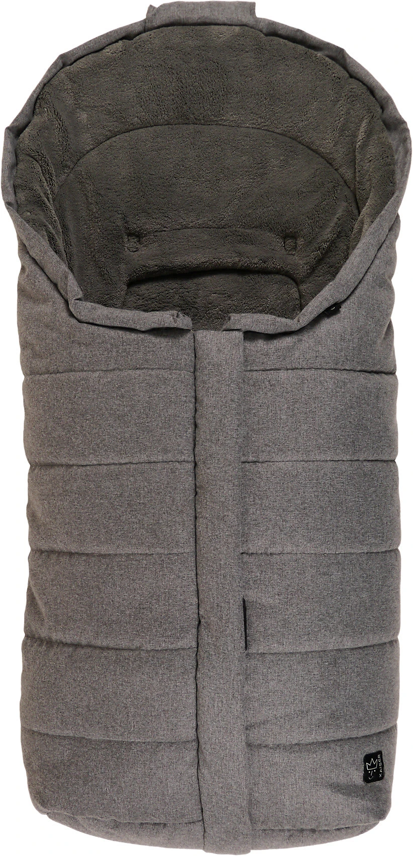 Kaiser Naturfellprodukte Thermo Fußsack ELLA Für Babyschale Und Kinderwagen , Anthrazit Melange
