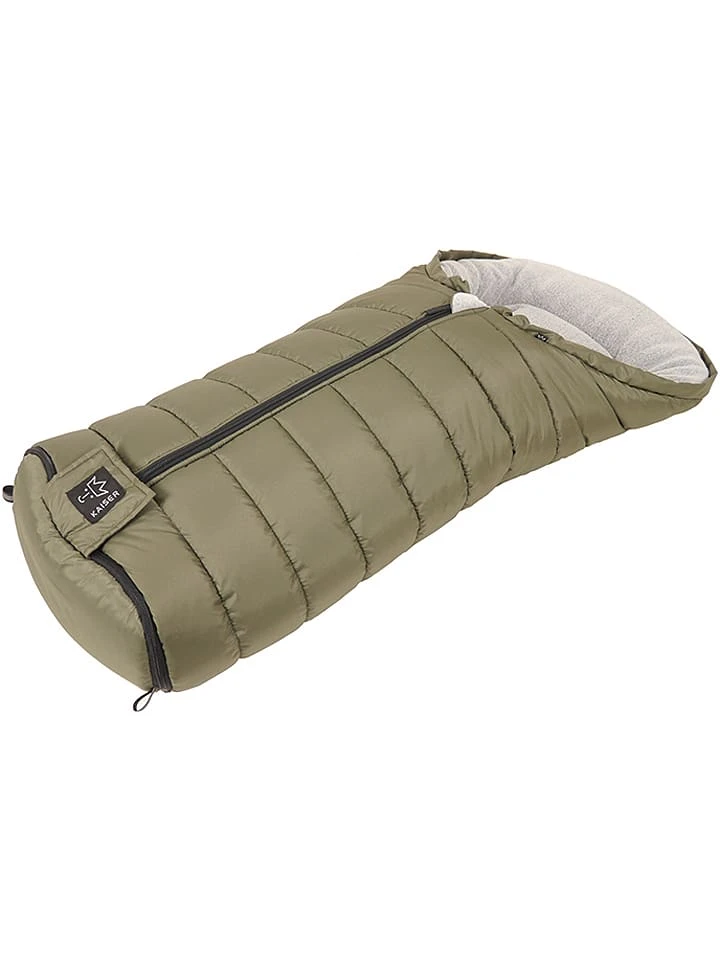 Kaiser Naturfellprodukte Thermo-FuĂsack "Fanny" In Khaki - (L)100 X (B)43 Cm â Bild 2