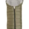 Kaiser Naturfellprodukte Thermo-Fußsack "Fanny" In Khaki - (L)100 X (B)43 Cm
