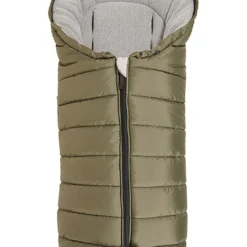 Kaiser Naturfellprodukte Thermo-FuĂsack "Fanny" In Khaki - (L)100 X (B)43 Cm
