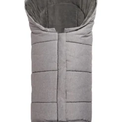 Kaiser Naturfellprodukte Thermo-Fußsack "Jo" In Hellgrau - (L)105 X (B)48 Cm