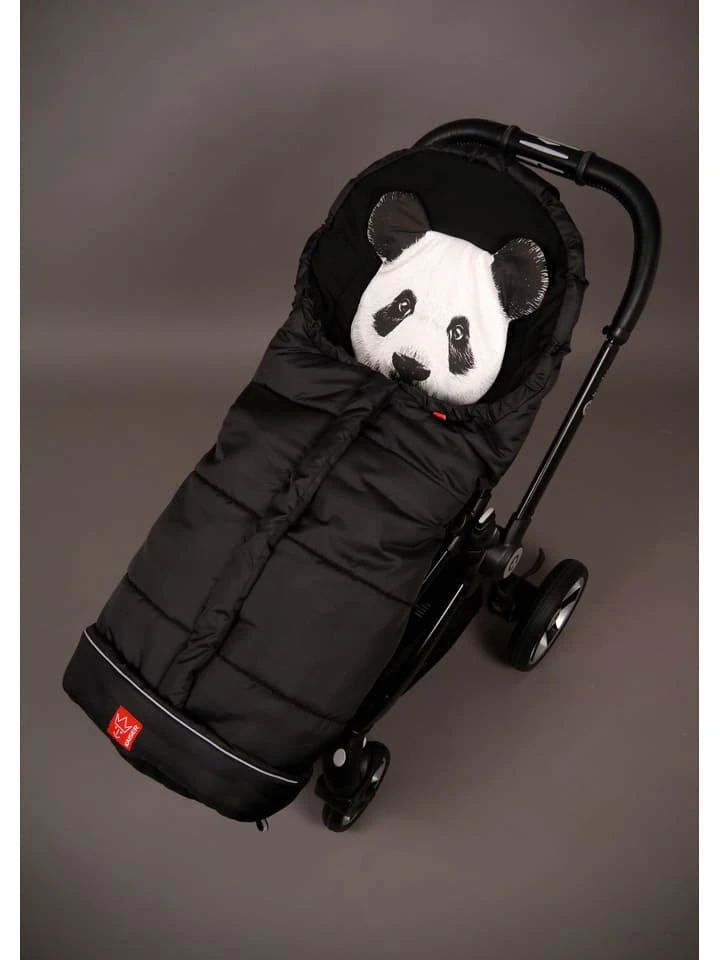 Kaiser Naturfellprodukte Thermo-FuĂsack "Panda" In Schwarz - (L)100 X (B)43 Cm â Bild 5