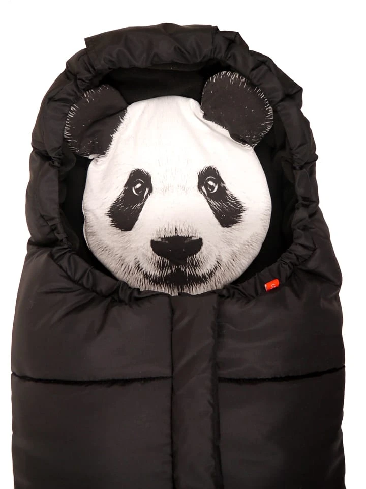 Kaiser Naturfellprodukte Thermo-FuĂsack "Panda" In Schwarz - (L)100 X (B)43 Cm â Bild 6