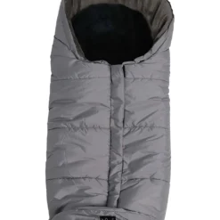 Kaiser Naturfellprodukte Thermo-Lammfell-Fußsack "Jo Plus" In Hellgrau - (L)105 X (B)48 Cm