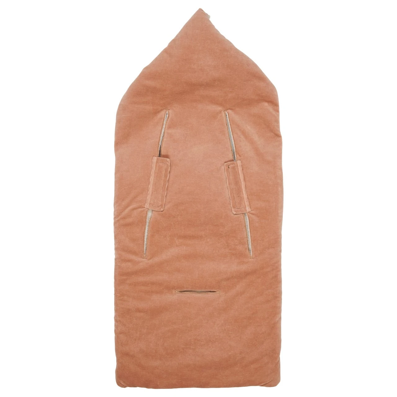 Koeka Fußsack 0+ 3/5 Punkte Plüsch Oddi In Leicht Braun – Bild 2