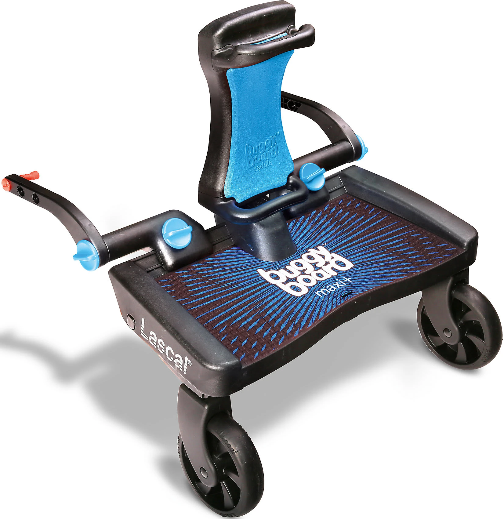 Lascal BuggyBoard Maxi+ Blau Mit Sitz Blau 2 Lascal BuggyBoard Maxi+ Blau Mit Sitz Blau – Bild 2