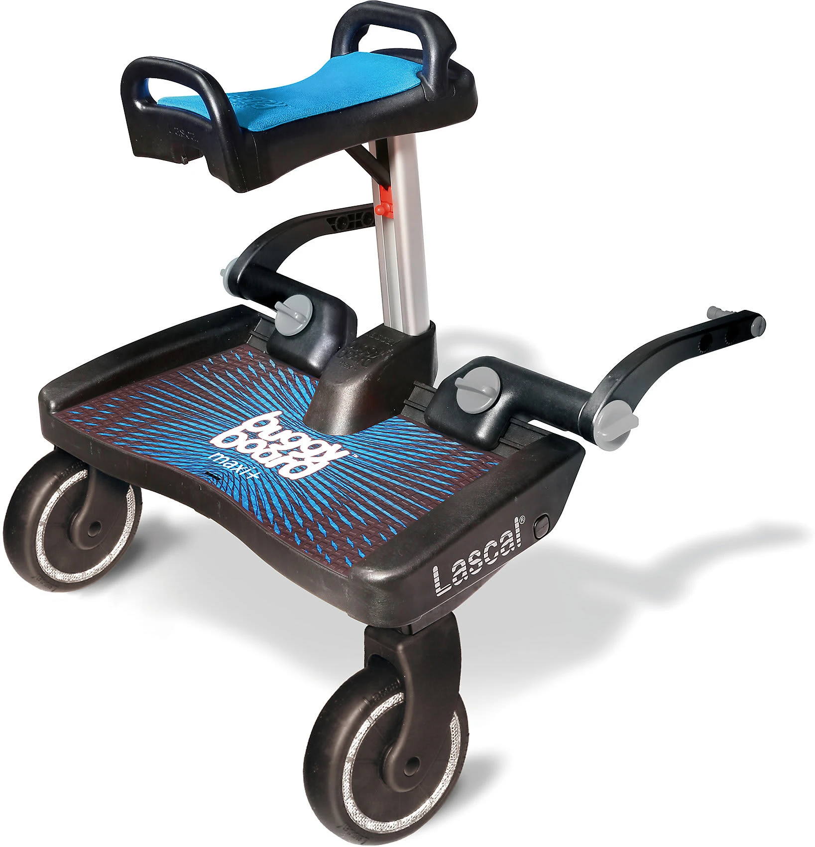 Lascal BuggyBoard Maxi+ Blau Mit Sitz Blau 1 Lascal BuggyBoard Maxi+ Blau Mit Sitz Blau