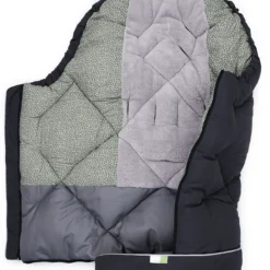 Liebes Von Priebes JENS - Mumien Winterfußsack Mit Plüsch, Mini Dots Salbei/anthra