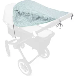 Liebes Von Priebes Sonnensegel „JOHANNA“ In Prisma Mint / Grau