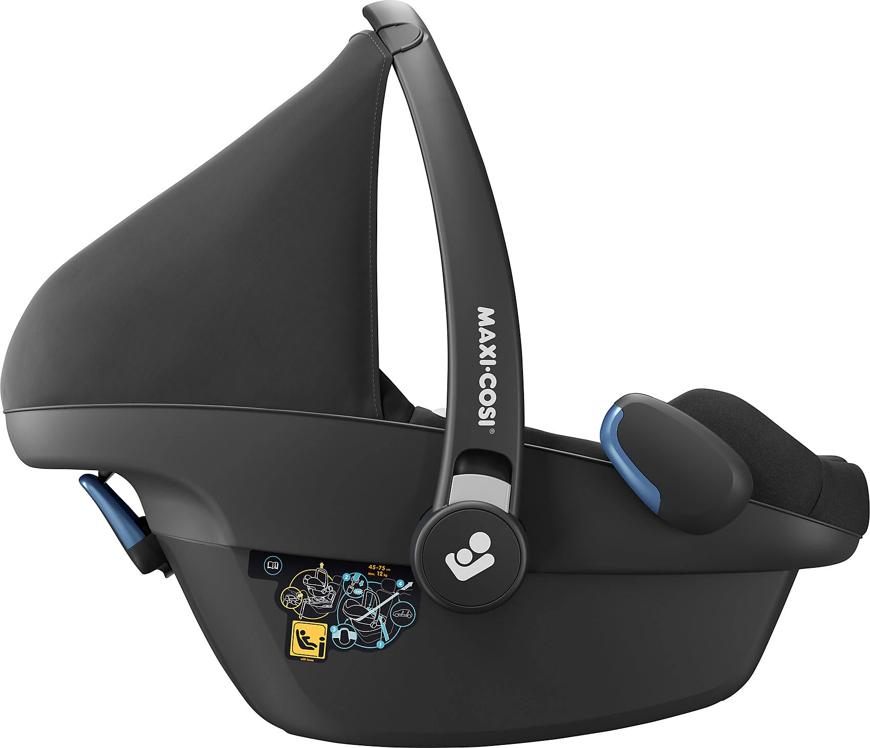 Maxi-Cosi Babyschale Pebble Pro, Essential Black 4 Maxi-Cosi Babyschale Pebble Pro, Essential Black – Bild 4