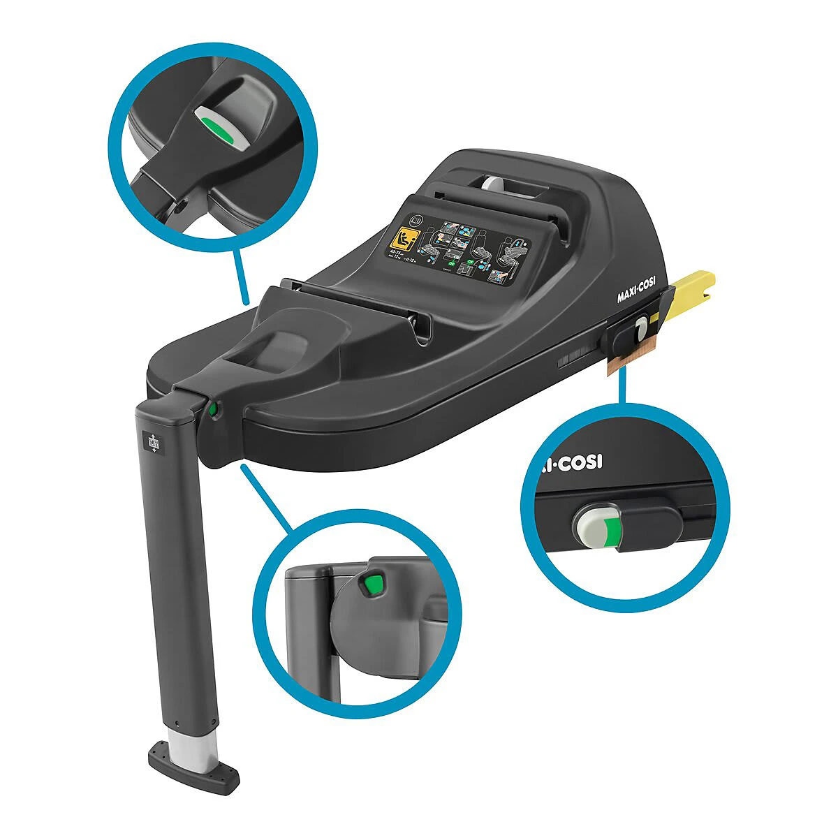 Maxi-Cosi Isofix-Basis I-Size Base Für Babyschale CabrioFix I-Size 8 Maxi-Cosi Isofix-Basis I-Size Base Für Babyschale CabrioFix I-Size – Bild 8