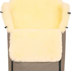 Odenwälder Lammfell-Fußsack Paul, Sweet Chocolate