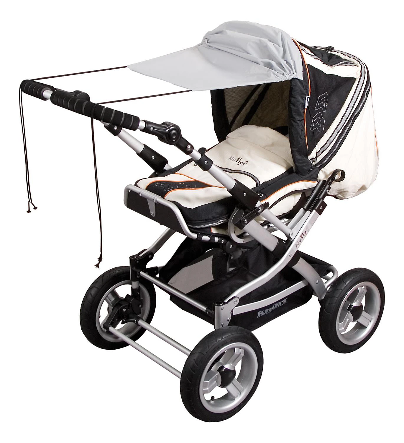 Sunnybaby Sonnensegel Mit UPF 50+ Schutz, Hellgrau 2 Sunnybaby Sonnensegel Mit UPF 50+ Schutz, Hellgrau – Bild 2